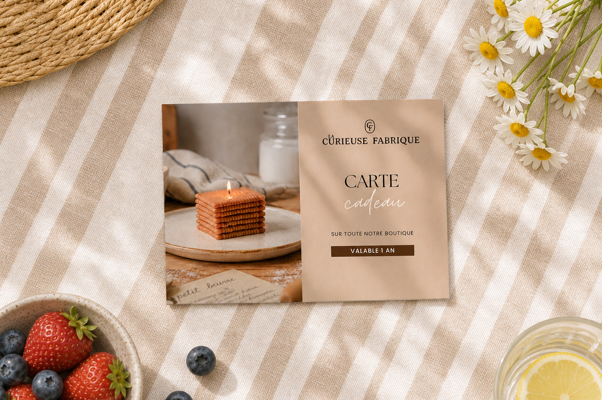 Carte-Cadeau La&nbsp;Curieuse&nbsp;Fabrique