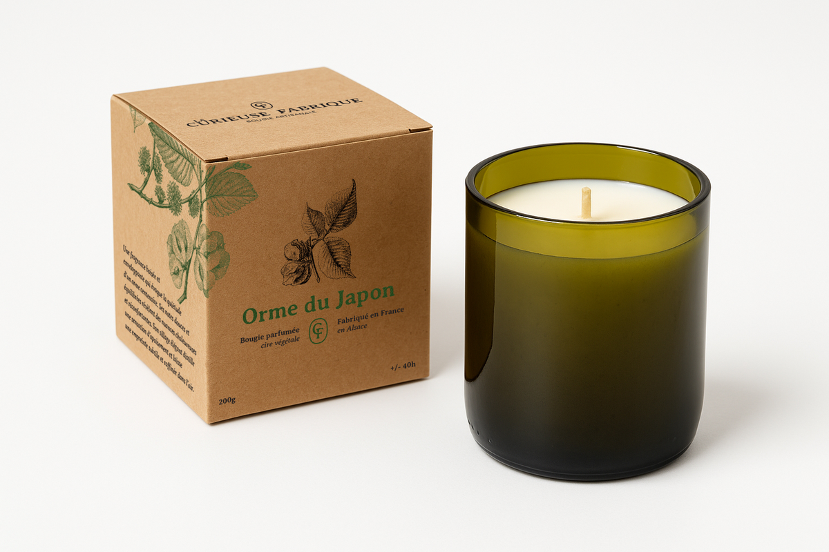 Bougie parfumée — Orme du Japon